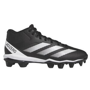 Adidas Mens Adizero Impact.2 MD Football Cleats US 11 Black White Athletic EUC